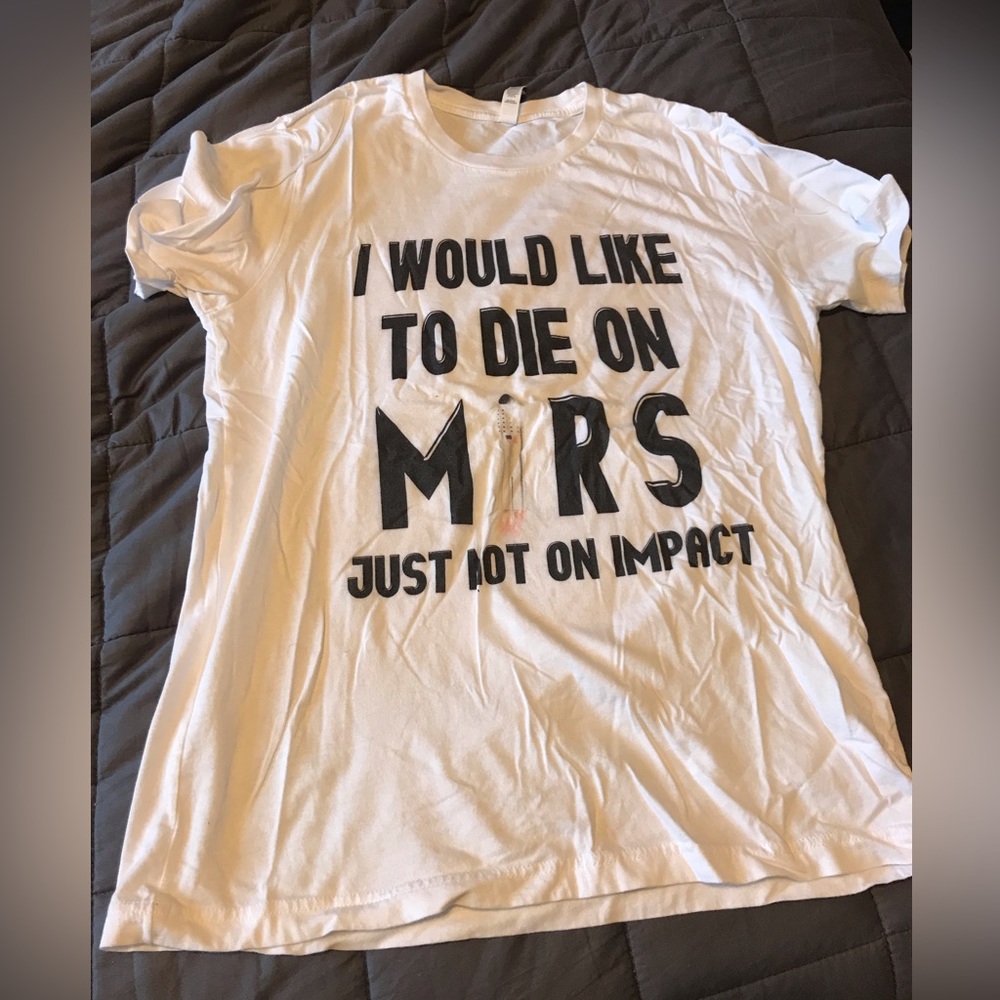 Size medium novelty Mars landing shirt. Never worn